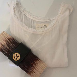 FREE PEOPLE FINE COTTON/RAYON TOP MED